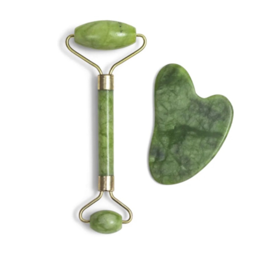 ZOE AYLA JADE ROLLER AND GUA SHA SET